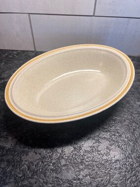 RETIRED HEARTHSIDE GARDEN FESTIVAL oval serving bowl. NWOT